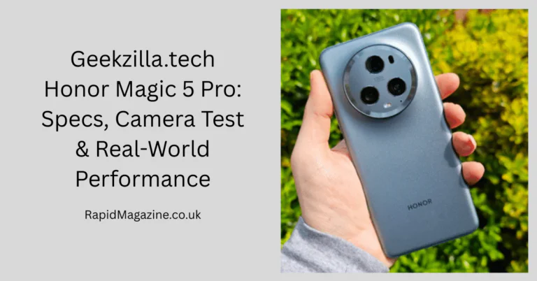 geekzilla.tech honor magic 5 pro