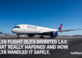 delta flight dl275 diverted lax