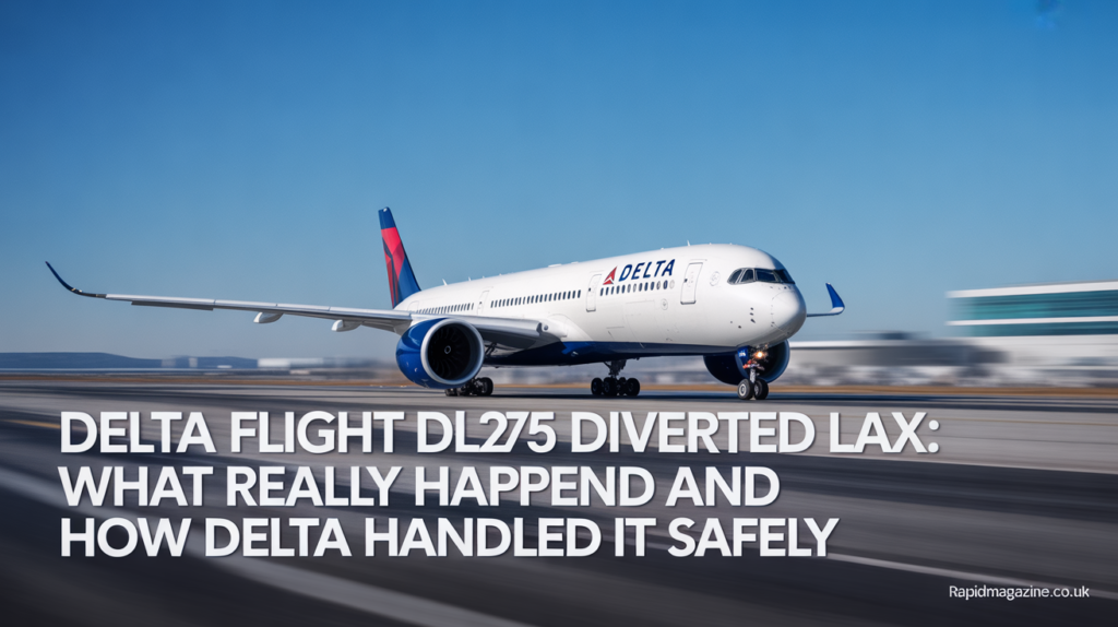 delta flight dl275 diverted lax