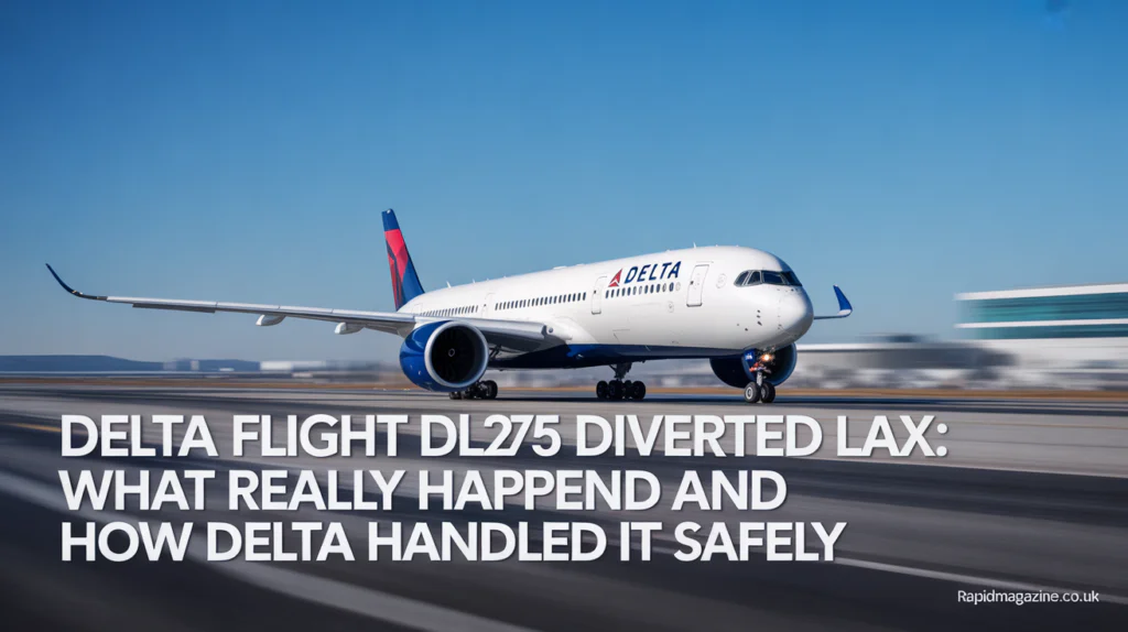 delta flight dl275 diverted lax