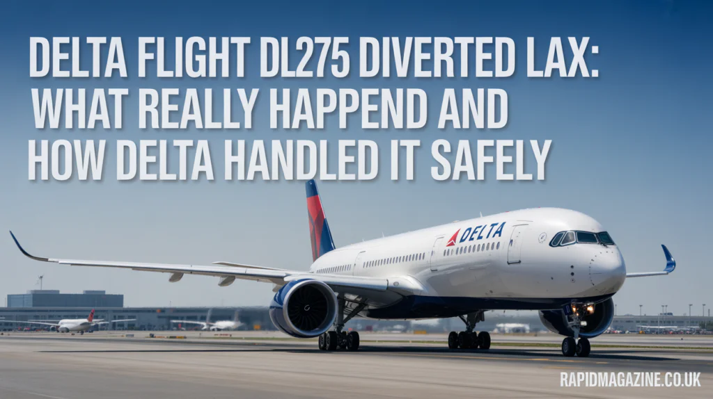 delta flight dl275 diverted lax