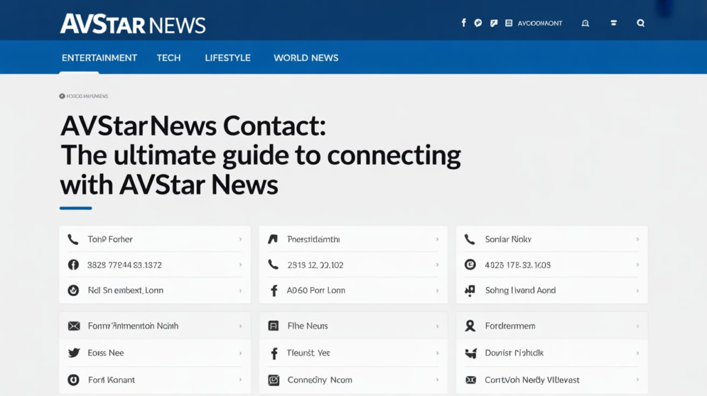 AvstarNews Contact