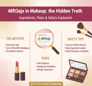 48ft3ajx in Makeup: Is It Harmful? Ingredients, Risks & Safety Explained