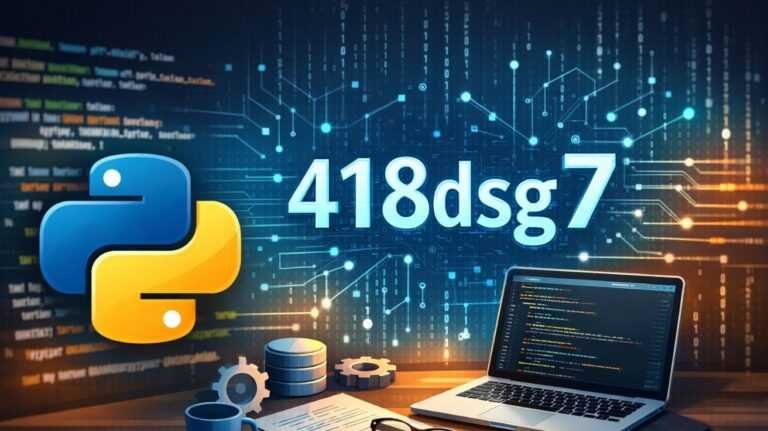 What Is 418dsg7 Python? A Clear Introduction for Beginners