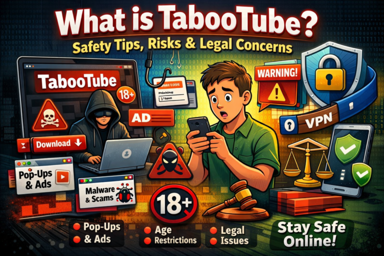 What is TabooTube? Safety Tips, Risks, and Legal Concerns